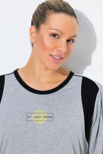 Moda za polnejše Majica sportska kratkih rukava plus velikost, xxl, Ulla Popken in Johann Popken (JP1880)