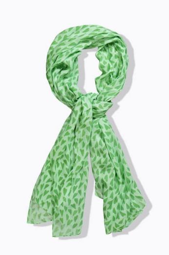 Moda za polnejše Šal s motivom srca plus velikost, xxl, Ulla Popken in Johann Popken (JP1880)