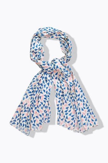 Moda za polnejše Šal s motivom srca plus velikost, xxl, Ulla Popken in Johann Popken (JP1880)