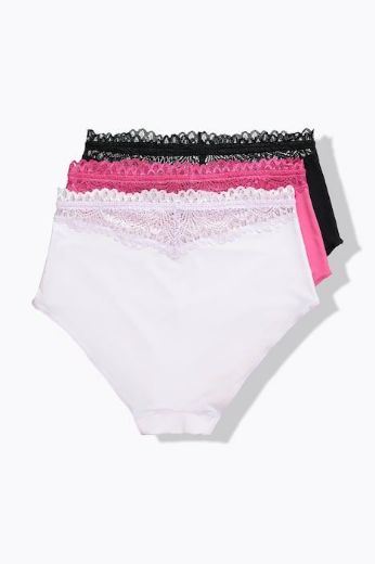 Moda za polnejše Gaćice maxi 3 komada plus velikost, xxl, Ulla Popken in Johann Popken (JP1880)