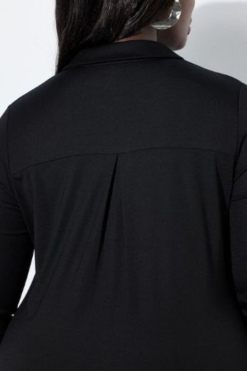 Moda za polnejše Haljina midi 3/4 rukava plus velikost, xxl, Ulla Popken in Johann Popken (JP1880)