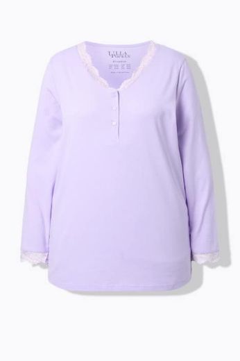 Moda za polnejše Pidžama dugih rukava i dugih nogavica plus velikost, xxl, Ulla Popken in Johann Popken (JP1880)