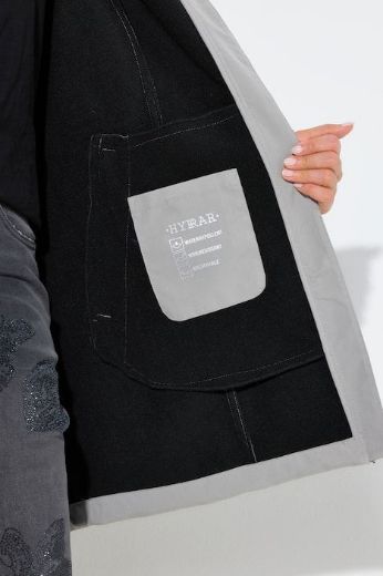 Moda za polnejše Jakna s kapuljačom vodootporna plus velikost, xxl, Ulla Popken in Johann Popken (JP1880)