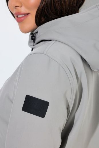 Moda za polnejše Jakna s kapuljačom vodootporna plus velikost, xxl, Ulla Popken in Johann Popken (JP1880)