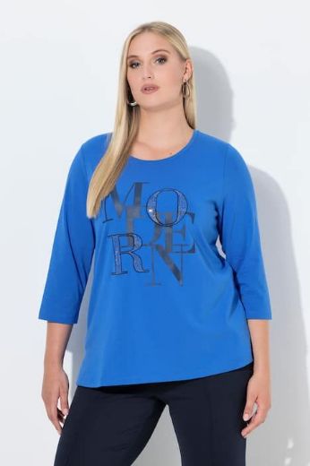 Moda za polnejše Majica 3/4 rukava okruglog ovratnika plus velikost, xxl, Ulla Popken in Johann Popken (JP1880)