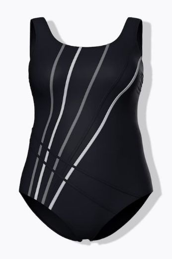 Moda za polnejše Kupaći kostim jednodijelni plus velikost, xxl, Ulla Popken in Johann Popken (JP1880)