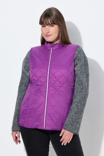 Moda za polnejše Prsluk prošiveni povišenog ovratnika plus velikost, xxl, Ulla Popken in Johann Popken (JP1880)