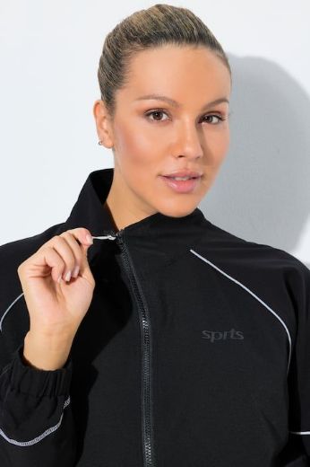 Moda za polnejše Jakna lagana s patentnim zatvaračem plus velikost, xxl, Ulla Popken in Johann Popken (JP1880)