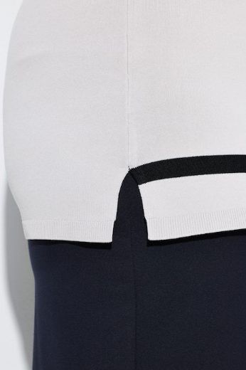 Moda za polnejše Pulover dugih rukava V ovratnika plus velikost, xxl, Ulla Popken in Johann Popken (JP1880)