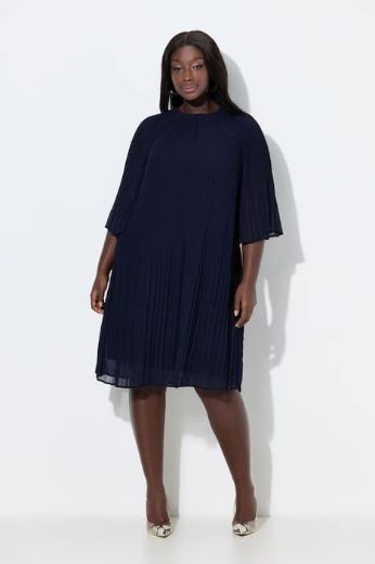 Moda za polnejše Haljina 3/4 rukava A kroja plus velikost, xxl, Ulla Popken in Johann Popken (JP1880)