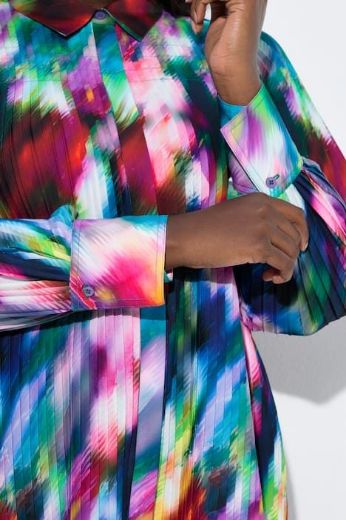 Moda za polnejše Bluza dugih rukava A kroja plus velikost, xxl, Ulla Popken in Johann Popken (JP1880)