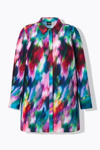 Moda za polnejše Bluza dugih rukava A kroja plus velikost, xxl, Ulla Popken in Johann Popken (JP1880)