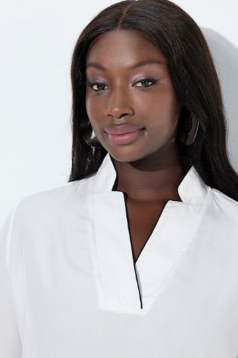 Moda za polnejše Bluza 3/4 rukava A kroja plus velikost, xxl, Ulla Popken in Johann Popken (JP1880)