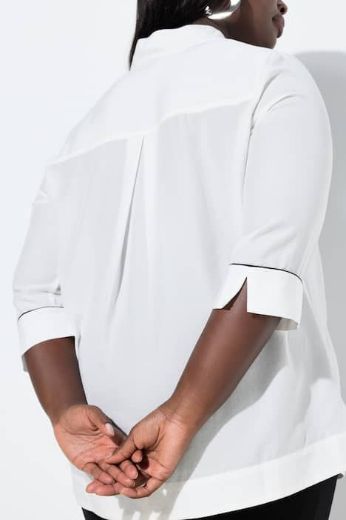 Moda za polnejše Bluza 3/4 rukava A kroja plus velikost, xxl, Ulla Popken in Johann Popken (JP1880)