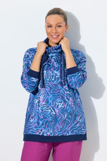 Moda za polnejše Majica dugih rukava povišenog ovratnika plus velikost, xxl, Ulla Popken in Johann Popken (JP1880)