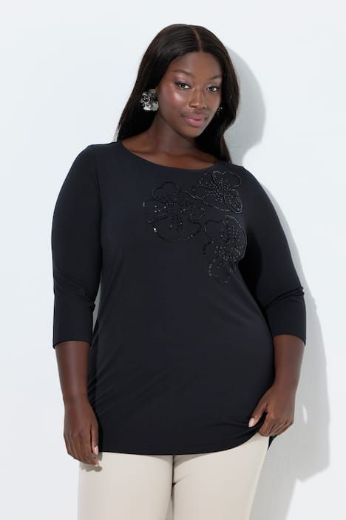 Moda za polnejše Majica 3/4 rukava plus velikost, xxl, Ulla Popken in Johann Popken (JP1880)