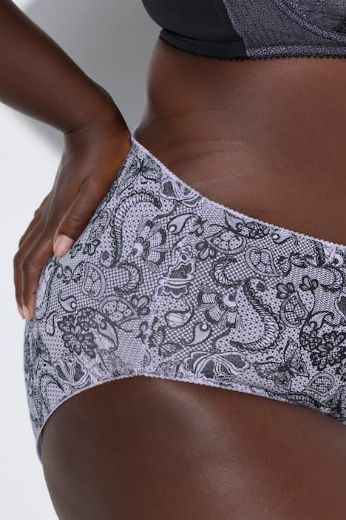 Moda za polnejše Gaćice midi 5 komada plus velikost, xxl, Ulla Popken in Johann Popken (JP1880)