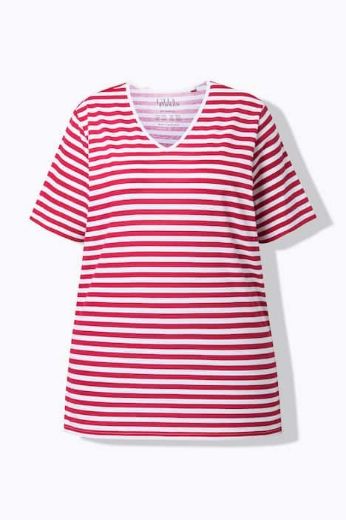 Moda za polnejše Majica kratkih rukava šireg kroja plus velikost, xxl, Ulla Popken in Johann Popken (JP1880)