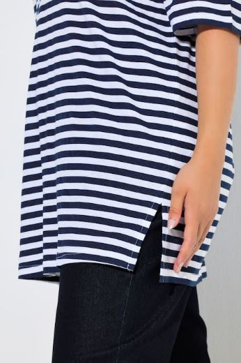 Moda za polnejše Majica kratkih rukava šireg kroja plus velikost, xxl, Ulla Popken in Johann Popken (JP1880)