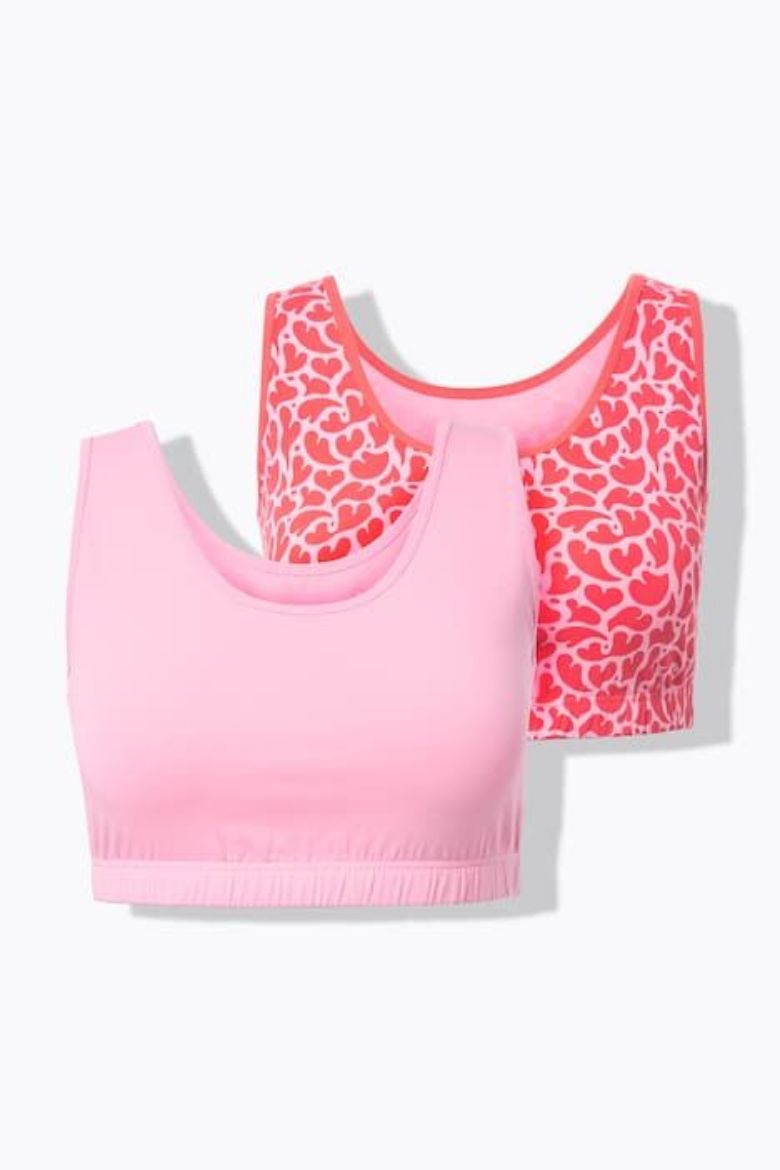 Moda za polnejše Grudnjak bez žice širokih naramenica 2 komada plus velikost, xxl, Ulla Popken in Johann Popken (JP1880)