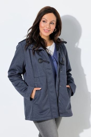 Moda za polnejše Jakna od flisa s odvojivom kapuljačom plus velikost, xxl, Ulla Popken in Johann Popken (JP1880)