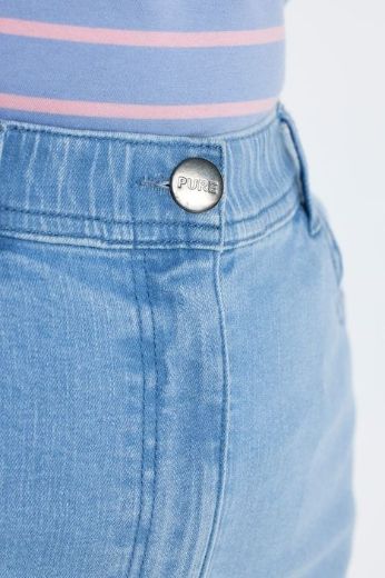 Moda za polnejše Suknja od trapera plus velikost, xxl, Ulla Popken in Johann Popken (JP1880)