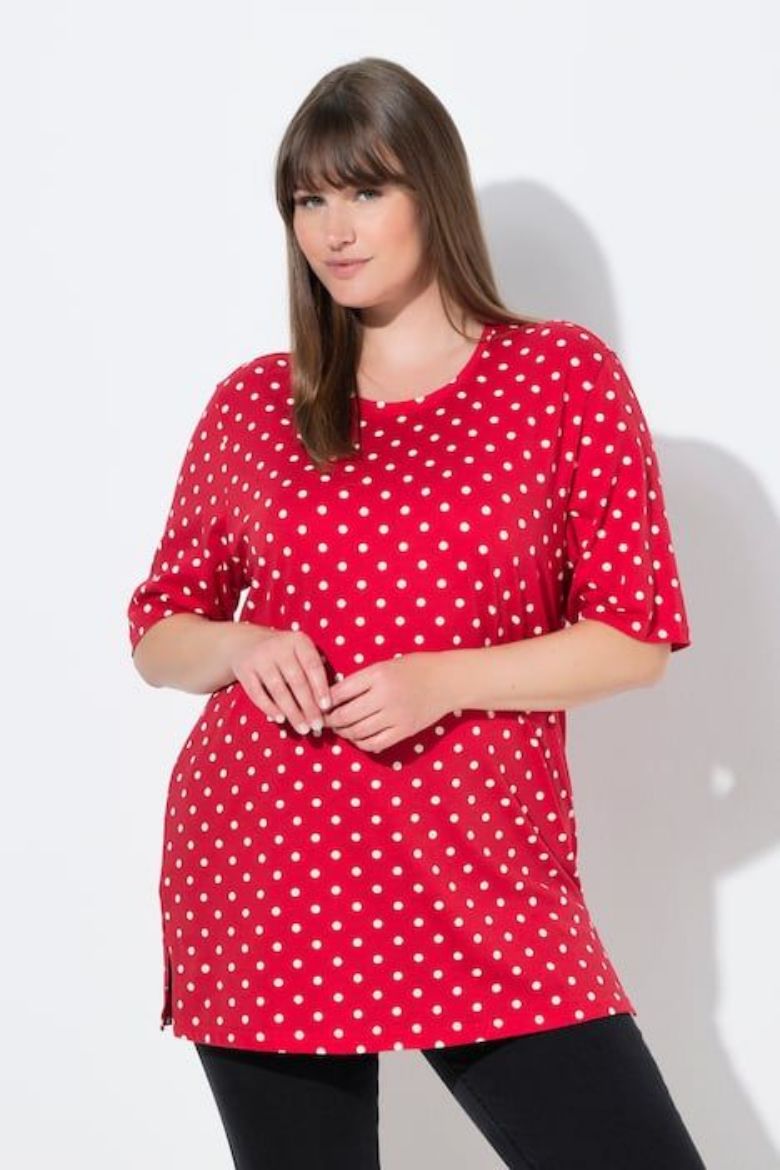 Moda za polnejše Majica kratkih rukava plus velikost, xxl, Ulla Popken in Johann Popken (JP1880)