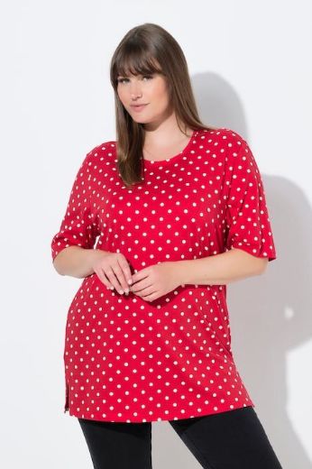 Moda za polnejše Majica kratkih rukava plus velikost, xxl, Ulla Popken in Johann Popken (JP1880)