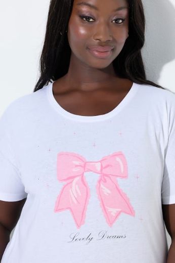 Moda za polnejše Pidžama kratkih rukava plus velikost, xxl, Ulla Popken in Johann Popken (JP1880)