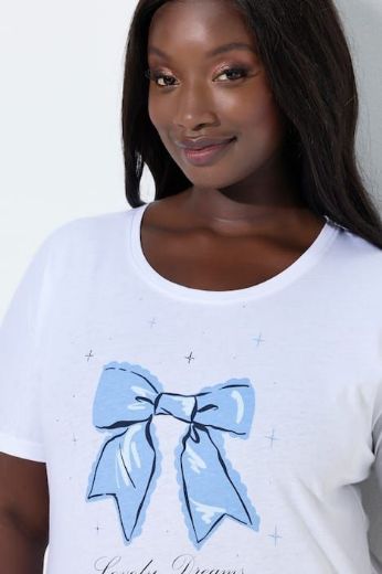 Moda za polnejše Pidžama kratkih rukava plus velikost, xxl, Ulla Popken in Johann Popken (JP1880)