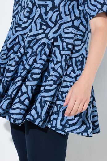 Moda za polnejše Tunika kratkih rukava plus velikost, xxl, Ulla Popken in Johann Popken (JP1880)