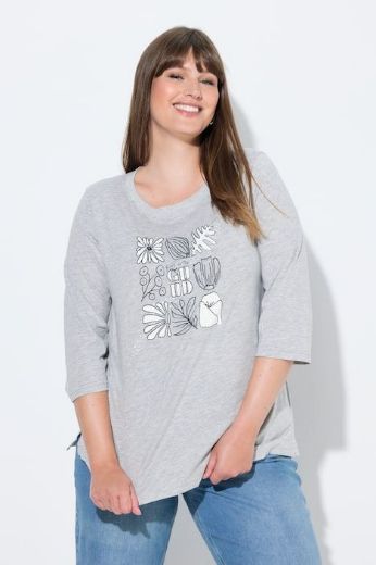 Moda za polnejše Majica 3/4 rukava plus velikost, xxl, Ulla Popken in Johann Popken (JP1880)