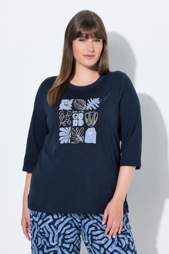 Moda za polnejše Majica 3/4 rukava plus velikost, xxl, Ulla Popken in Johann Popken (JP1880)