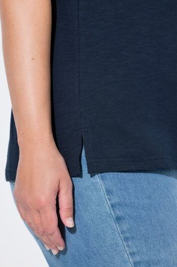 Moda za polnejše Majica kratkih rukava V ovratnika plus velikost, xxl, Ulla Popken in Johann Popken (JP1880)