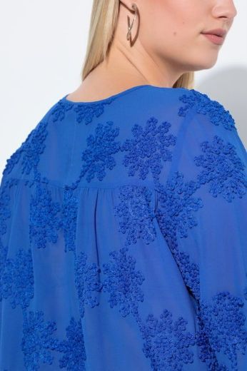 Moda za polnejše Bluza dugih rukava V ovratnika plus velikost, xxl, Ulla Popken in Johann Popken (JP1880)