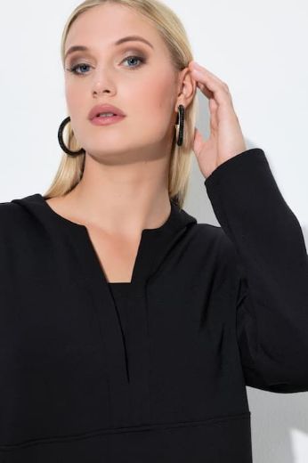 Moda za polnejše Majica dugih rukava s kapuljačom plus velikost, xxl, Ulla Popken in Johann Popken (JP1880)