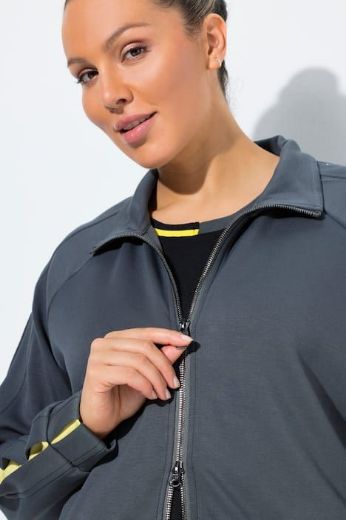 Moda za polnejše Trenirka gornji dio s patentnim zatvaračem plus velikost, xxl, Ulla Popken in Johann Popken (JP1880)