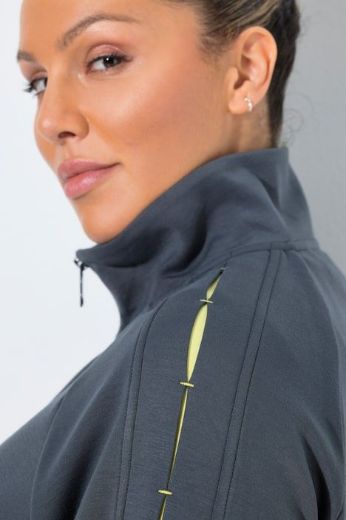 Moda za polnejše Trenirka gornji dio s patentnim zatvaračem plus velikost, xxl, Ulla Popken in Johann Popken (JP1880)