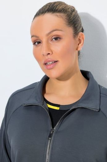 Moda za polnejše Trenirka gornji dio s patentnim zatvaračem plus velikost, xxl, Ulla Popken in Johann Popken (JP1880)