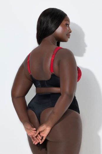 Moda za polnejše Grudnjak s žicom širokih naramenica plus velikost, xxl, Ulla Popken in Johann Popken (JP1880)