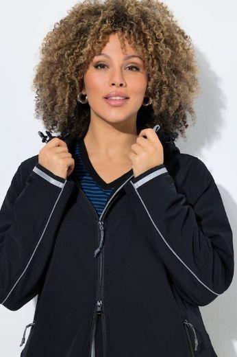 Moda za polnejše Jakna s patentnim zatvaračem i kapuljačom plus velikost, xxl, Ulla Popken in Johann Popken (JP1880)