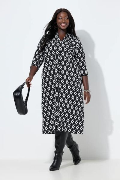 Slika Haljina midi 3/4 rukava A kroja