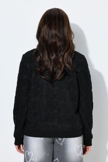 Moda za polnejše Majica dugih rukava s patentnim zatvaračem plus velikost, xxl, Ulla Popken in Johann Popken (JP1880)