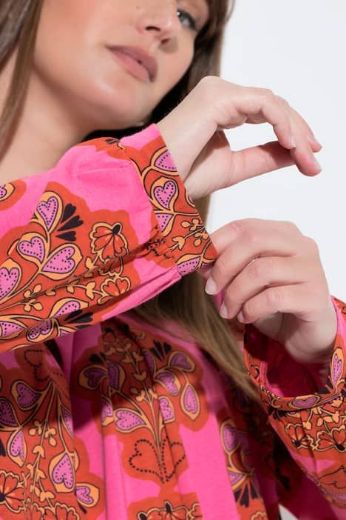 Moda za polnejše Majica dugih rukava A kroja plus velikost, xxl, Ulla Popken in Johann Popken (JP1880)