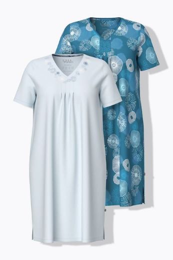 Moda za polnejše Spavaćica kratkih rukava 2 komada plus velikost, xxl, Ulla Popken in Johann Popken (JP1880)