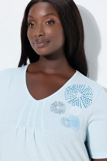 Moda za polnejše Pidžama kratkih rukava i dugih nogavica plus velikost, xxl, Ulla Popken in Johann Popken (JP1880)