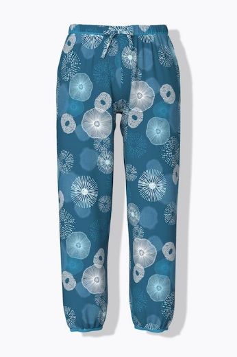 Moda za polnejše Pidžama kratkih rukava i dugih nogavica plus velikost, xxl, Ulla Popken in Johann Popken (JP1880)