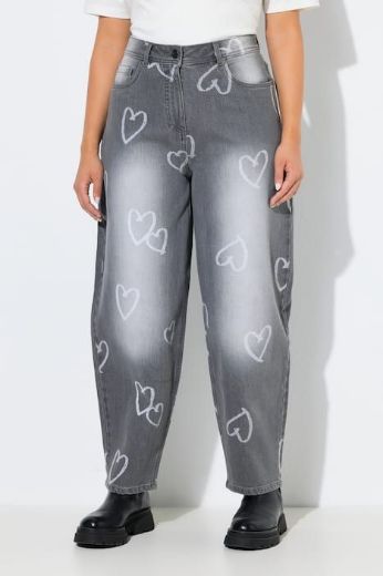 Moda za polnejše Traperice širokih nogavica plus velikost, xxl, Ulla Popken in Johann Popken (JP1880)