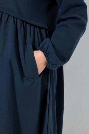 Moda za polnejše Haljina maxi dugih rukava plus velikost, xxl, Ulla Popken in Johann Popken (JP1880)