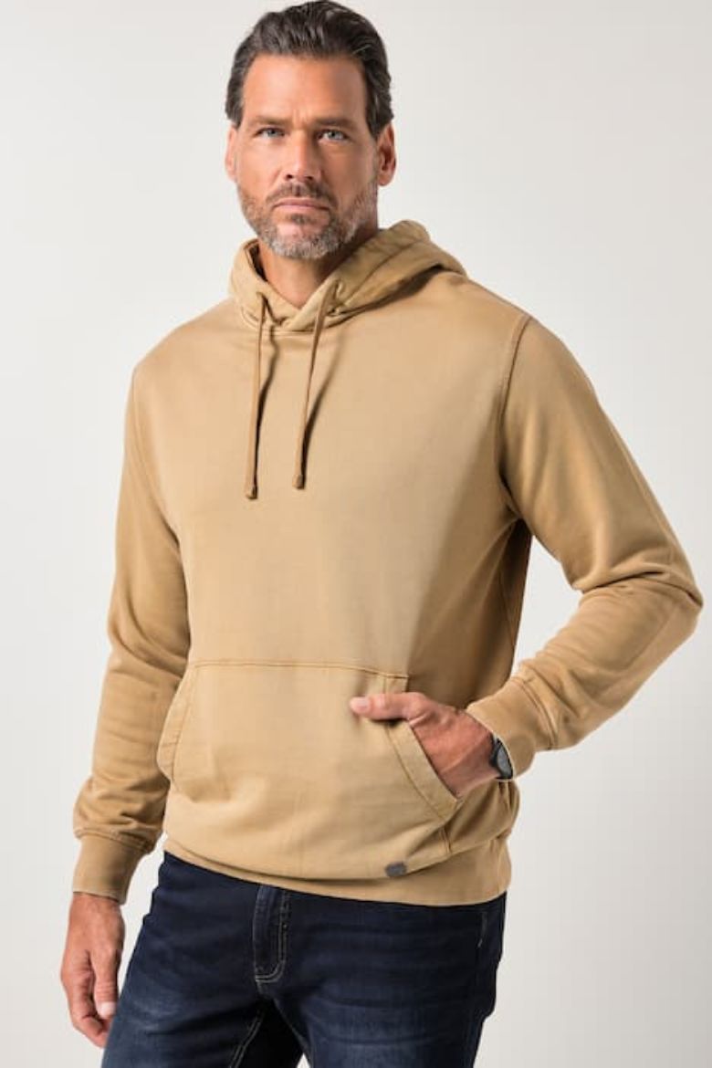 Moda za polnejše Majica dugih rukava sa kapuljačom plus velikost, xxl, Ulla Popken in Johann Popken (JP1880)